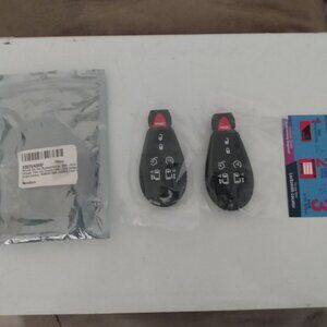 Remote key fob replacement for 2008- 2015 Chrysler Town and Country, 2008-2014